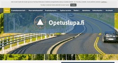 Desktop Screenshot of opetuslupa.fi